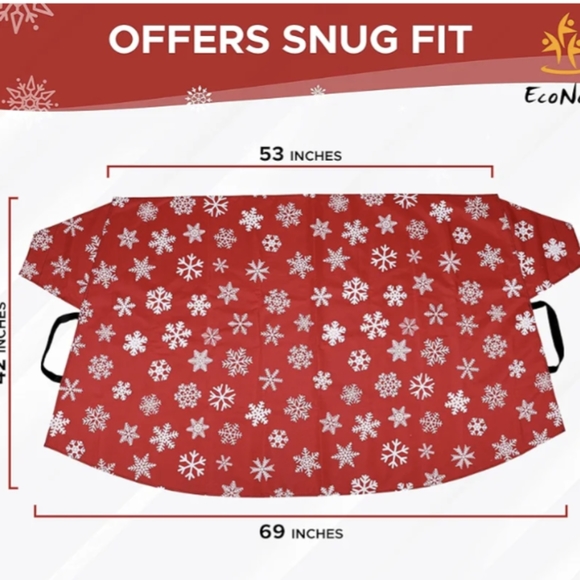 Car Windshield Snow Cover for Car Decor | Tough 600D Polyester Fabric Windshield - Picture 11 of 11